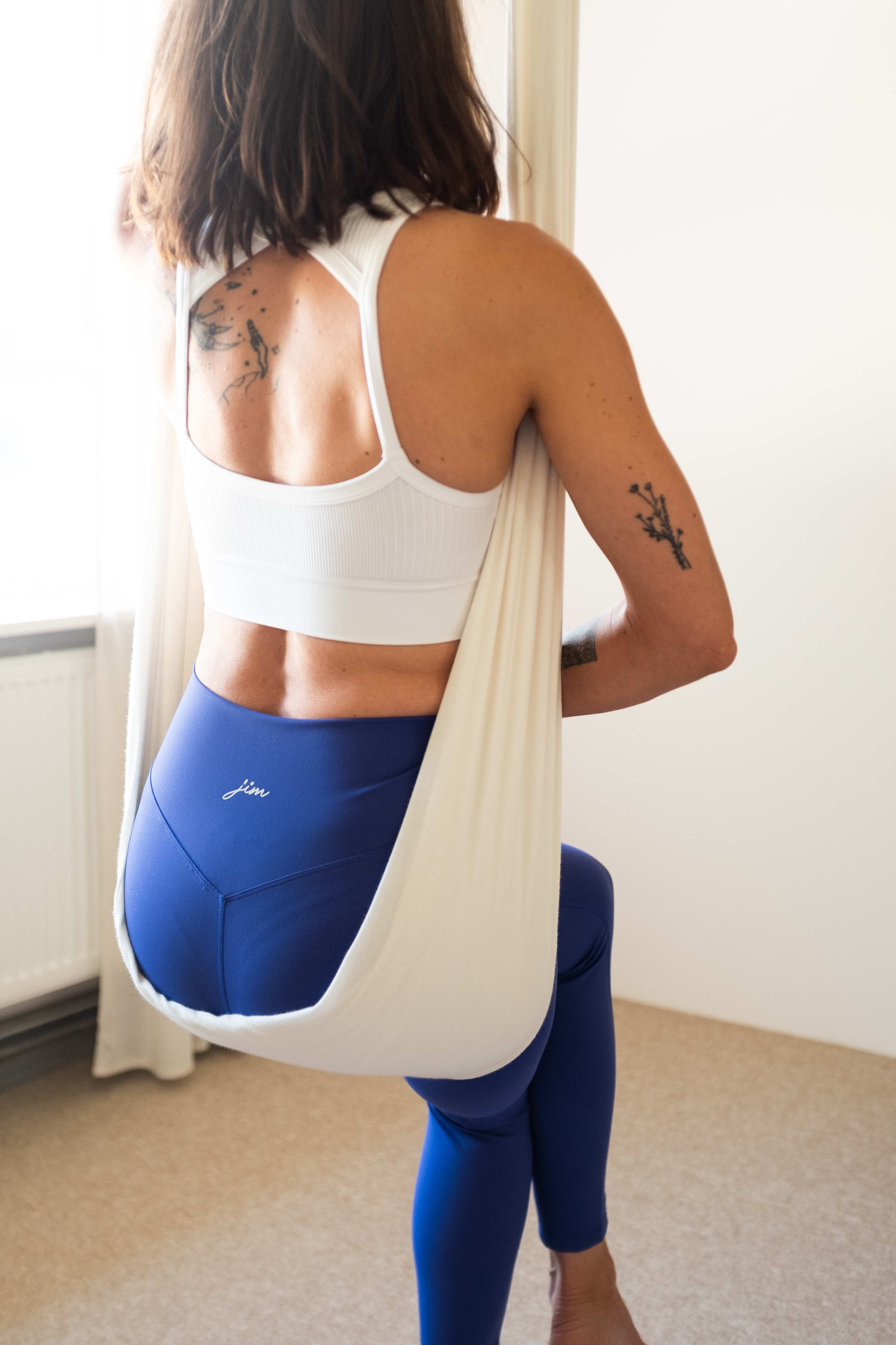 Zajęcia Aerial Pilates w hamakach